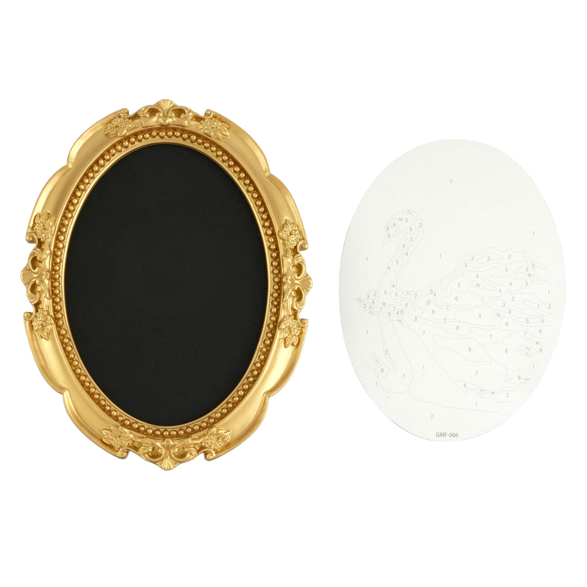 Swan Paint-by-Number Framed Mini Kit by Artist's Loft®